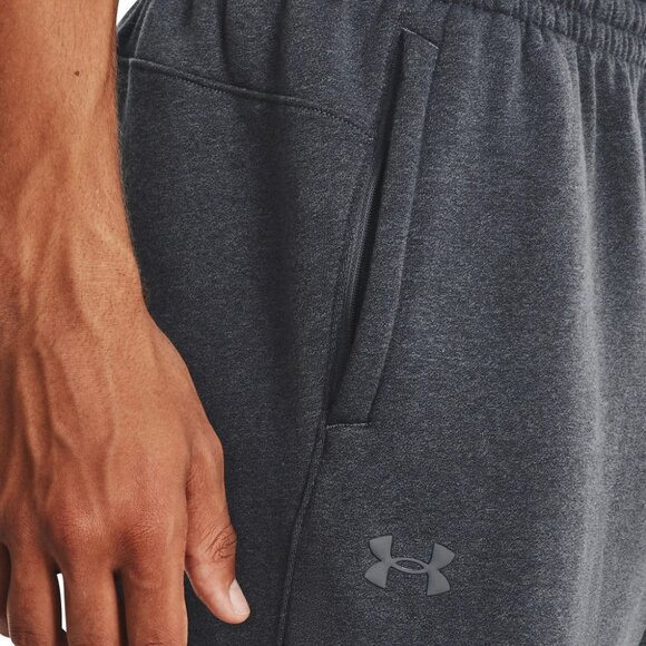 NWT Large Color Pitch Gray Under Armour Men's Playback Performance Fleece Pants. - Picture 3 of 10